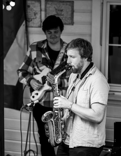 Julian Haugland Commitment Band, TerrasseJazz 2024 (foto: Birgit Fostervold)