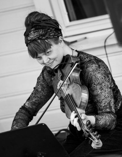 Lars Jakob Rudjord med Kjempe-Jo, TerrasseJazz 2024 (foto: Birgit Fostervold)